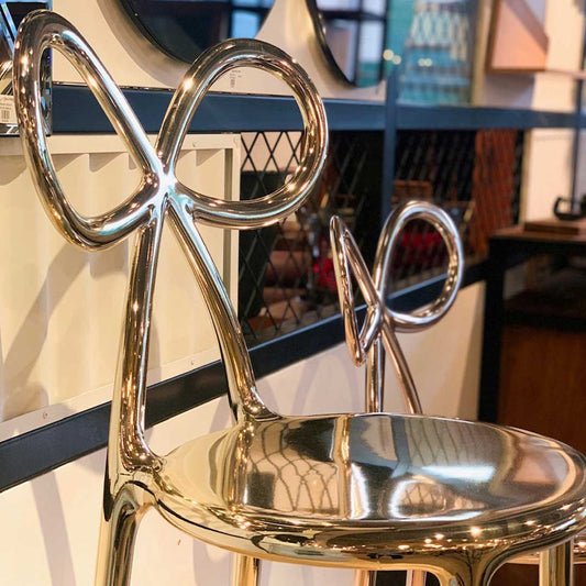 Qeeboo - Ribbon Chair Metal Finish