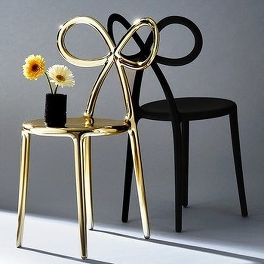 Qeeboo - Ribbon Chair Metal Finish