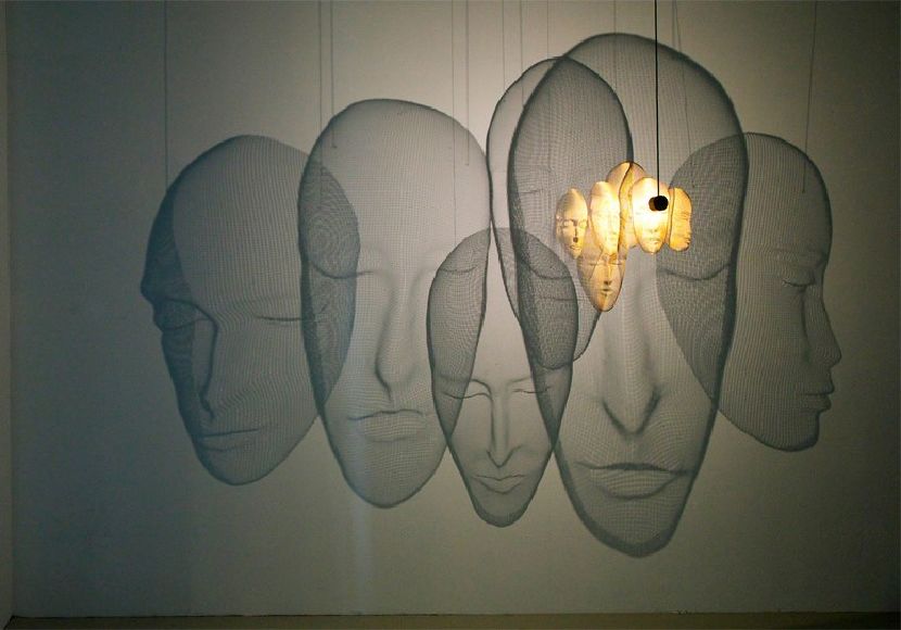 Arturo Alvarez - Limited Edition 99 Human Chandelier Wall 5 Sculptures