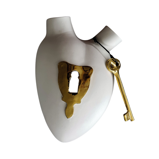 Elica - Lock Porcelain Heart