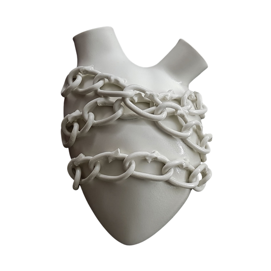 Elica - Chains Porcelain Heart