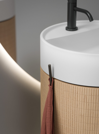 Arbi - Ercole Monolith Washbasin Base