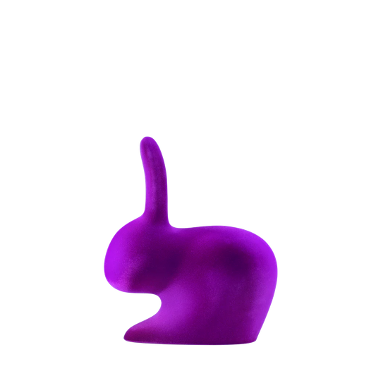 Qeeboo - Rabbit Chair Velvet Finish
