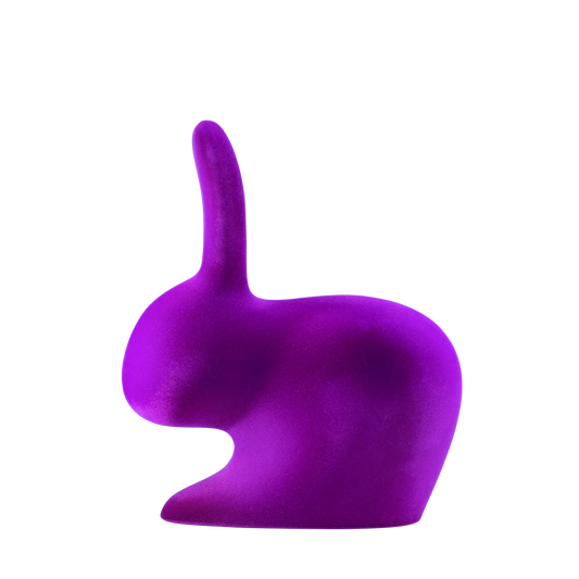 Qeeboo - Rabbit Chair Velvet Finish