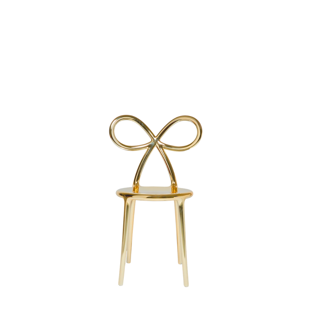 Qeeboo - Ribbon Chair Metal Finish