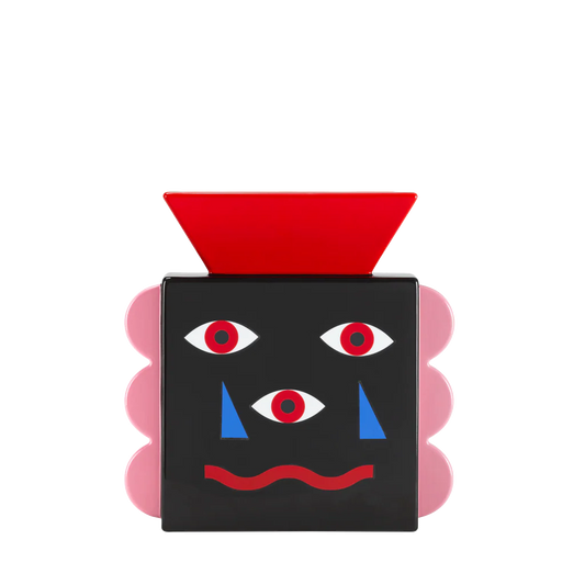 Qeeboo - Oggian Beautiful Face Ceramic Vase