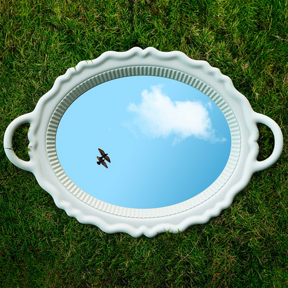 Qeeboo - Plateau Mirror White
