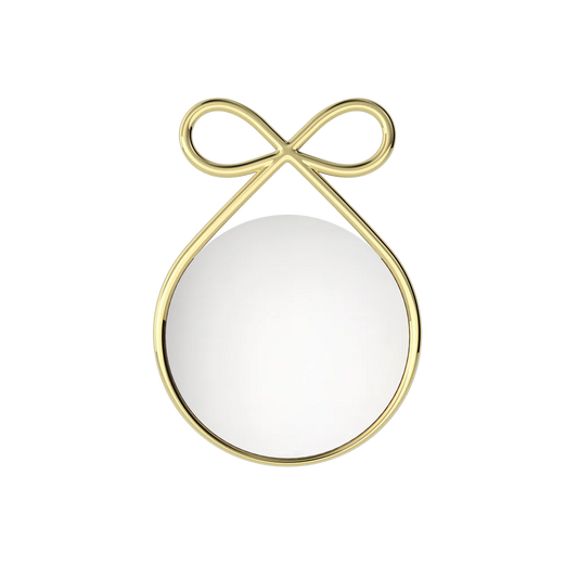 Qeeboo - Ribbon Mirror Gold